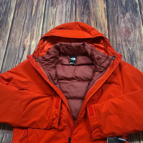 The North Face Jacket Mens Small Mountain Light Futurelight Triclimate Red - Picture 12 of 16